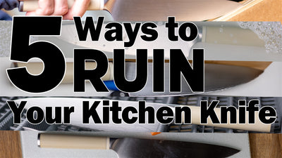 5 Ways To Ruin Your Kitchen Knives