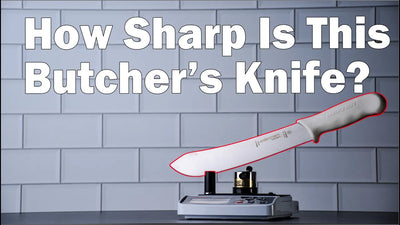 How Sharp is My Butchers Knife  - Video