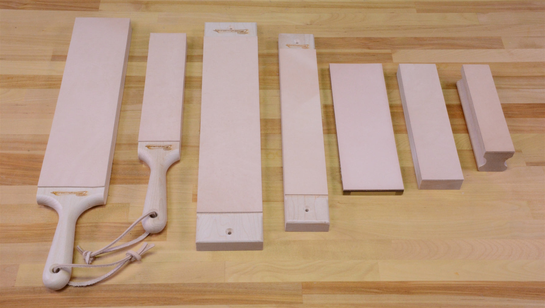 Comparing Mounted Leather Strops