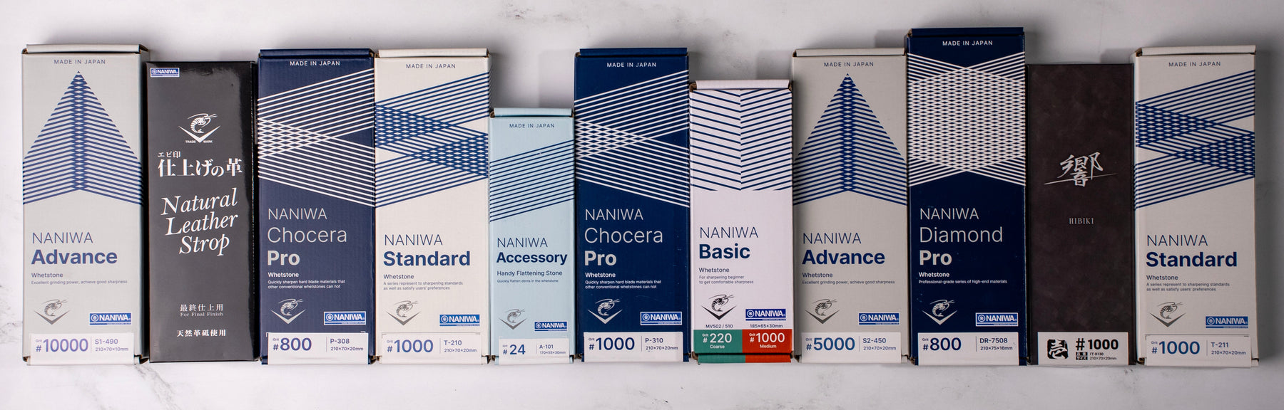 Comparing Naniwa Stones