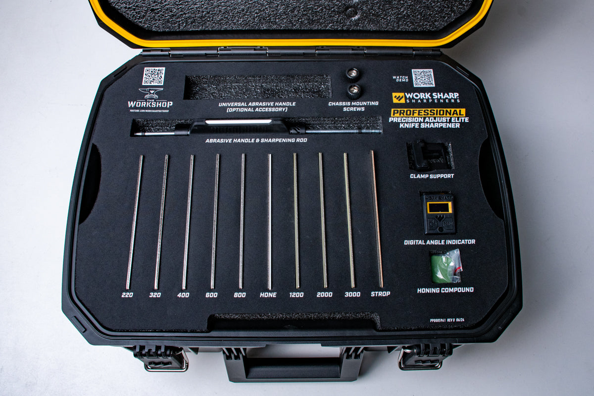 Work Sharp Professional Precision Adjust Elite FAQ