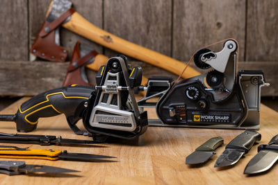 Introducing the Work Sharp Ken Onion Edition Elite MK2 Knife and Tool Sharpener