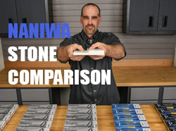 Comparing the Naniwa Water Stones - Video