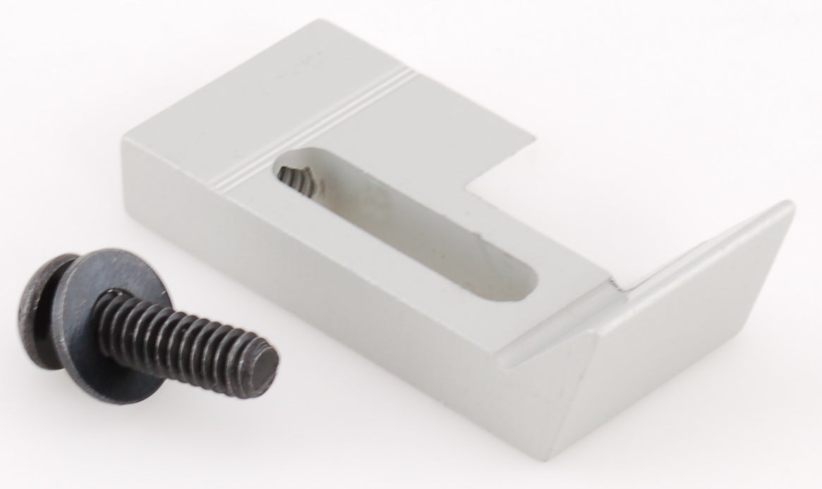 Wide Lower Jaw for Twice As Sharp Shear Clamp