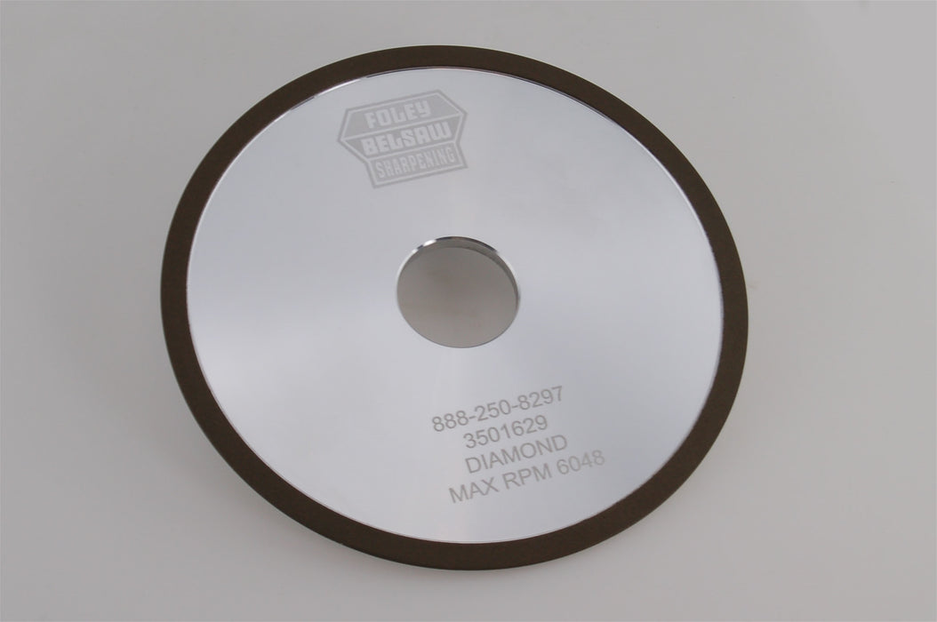 Type 4A2P Modified Thin Rim Grinding Wheel 6" x 3/32" 600 Grit