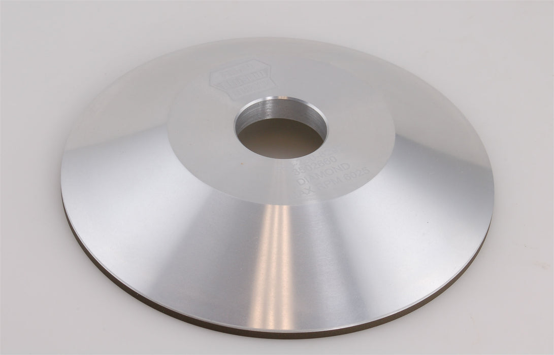 Type 12A2 Grinding Wheel 6" x 3/16" 180 Grit Carbide/Steel Combo