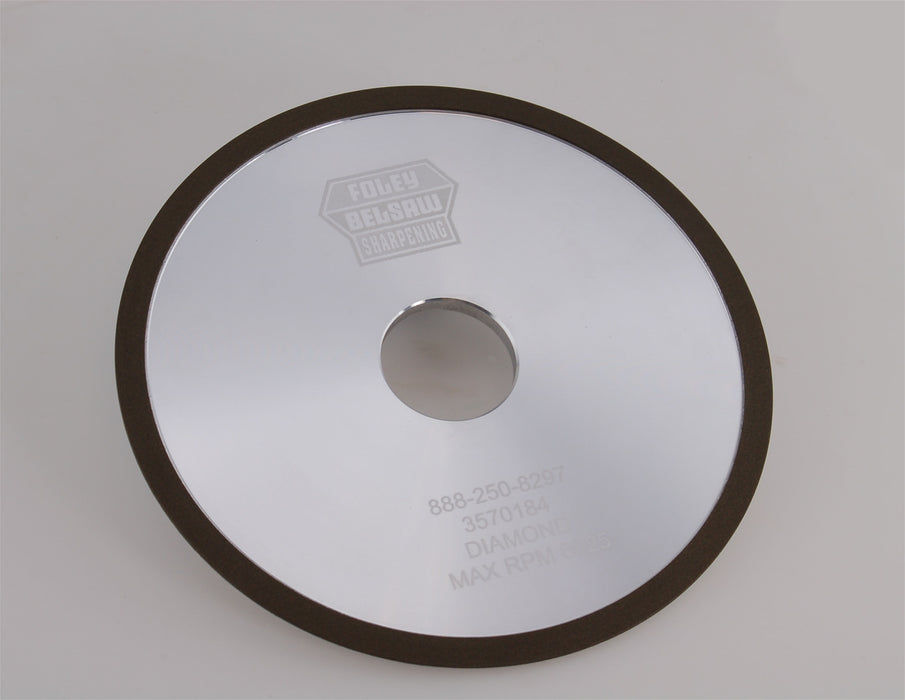 Type 4A2P Modified Thin Rim Grinding Wheel 6" x 3/32" 400 Grit