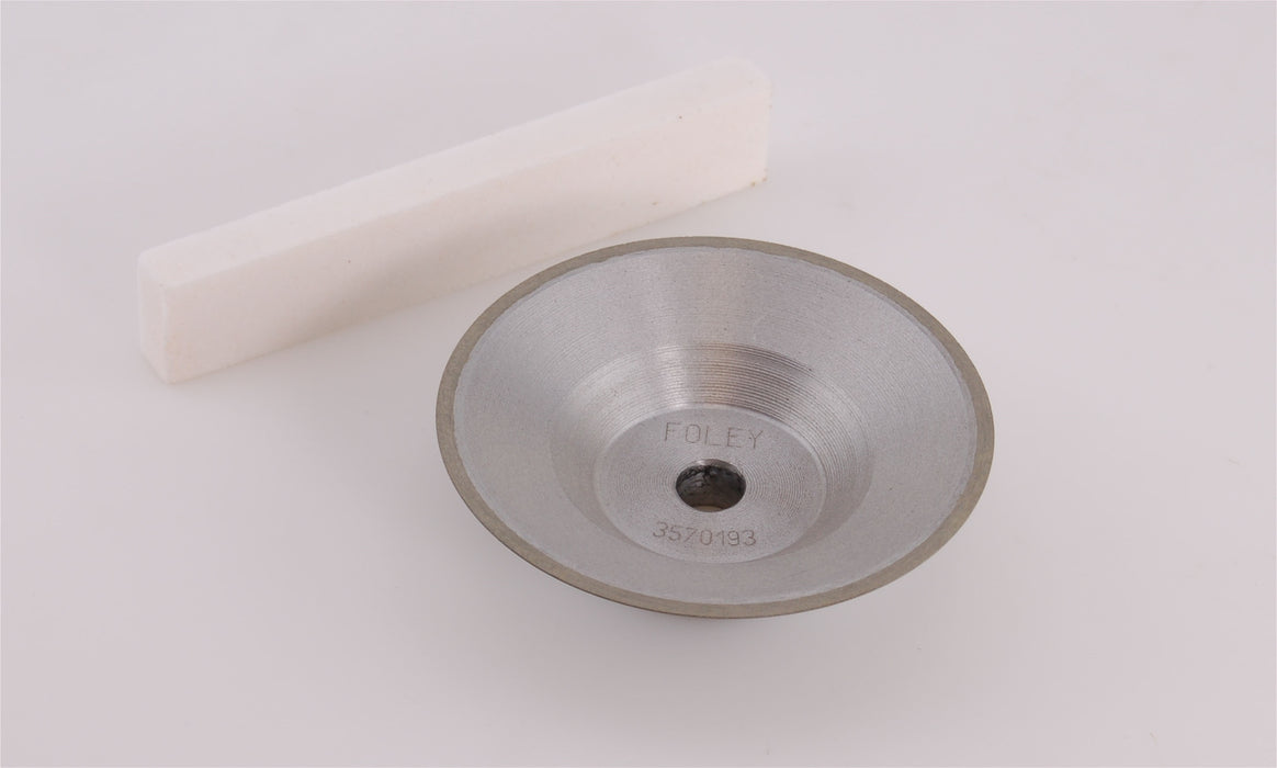 Type 12V9 Grinding Wheel 3" x 1/4" 180 Grit