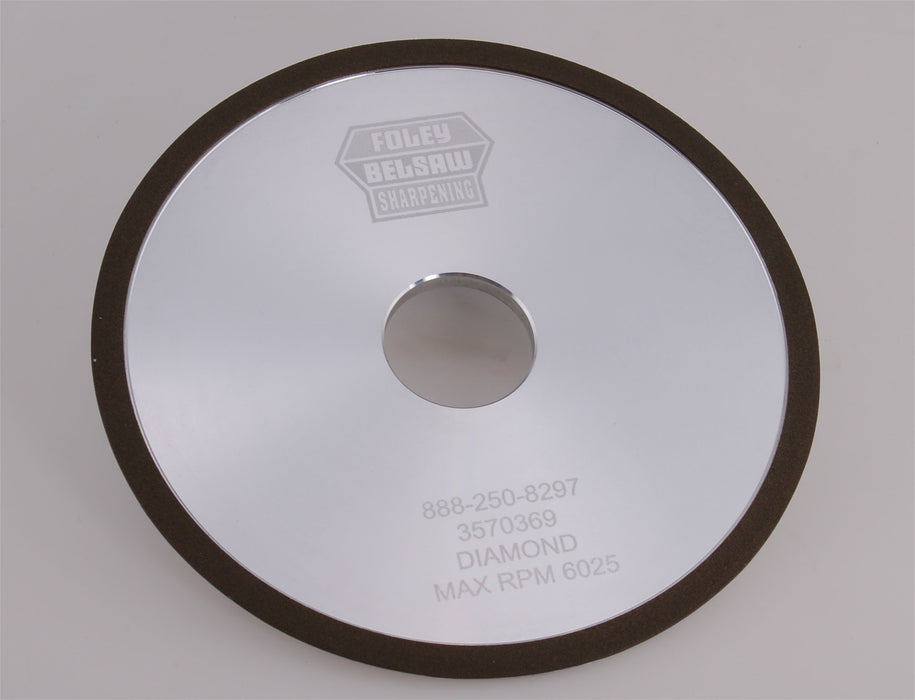 Type 4A2P Modified Thin Rim Grinding Wheel 6" x 3/32" 180 Grit