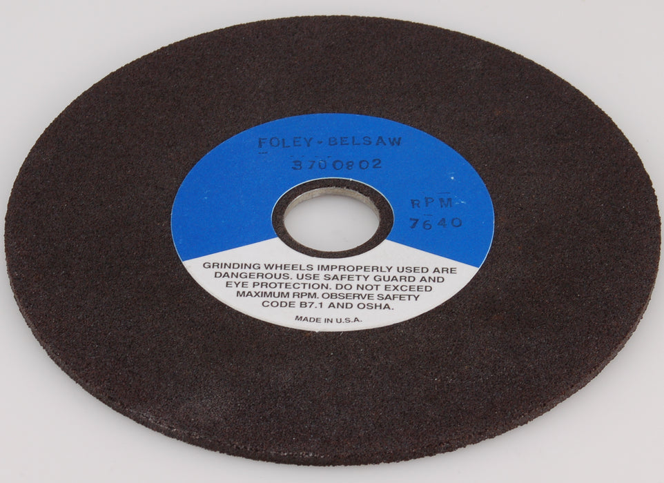 Straight Grinding Wheel 6 1/8" x 1/8" 46 Grit