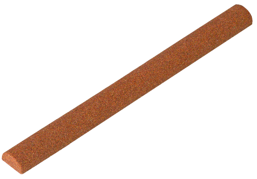 Aluminum Oxide 4" x 3/8" Half-Round File