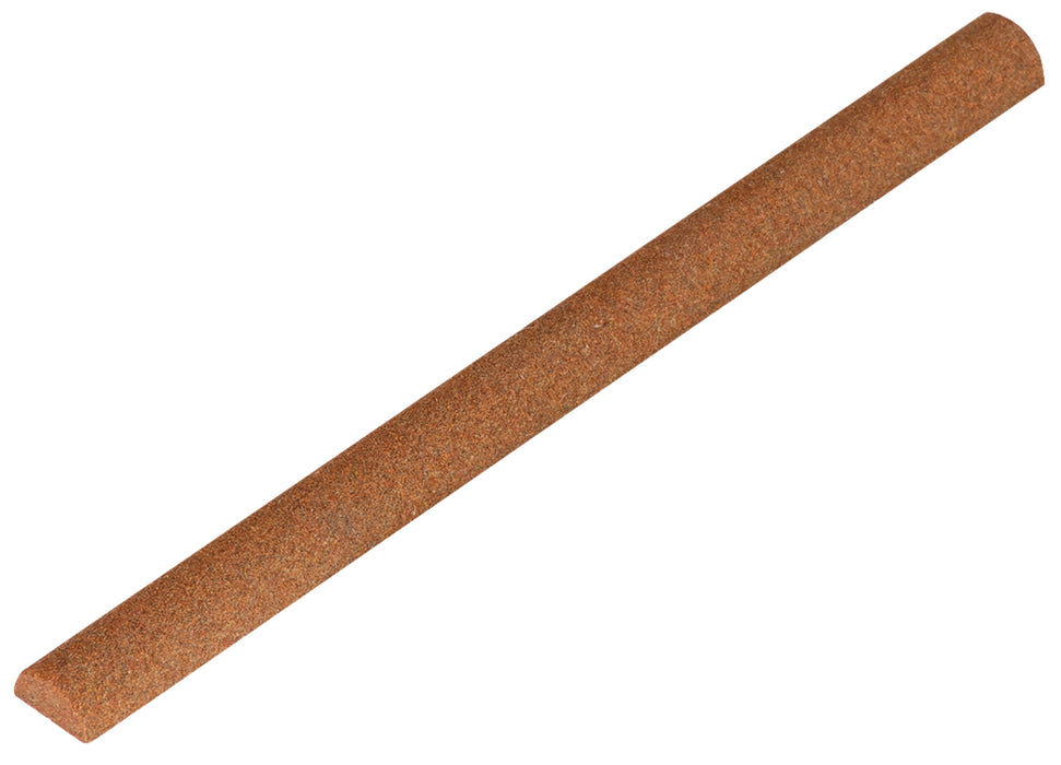 Aluminum Oxide 4" x 5/16" Half-Round File