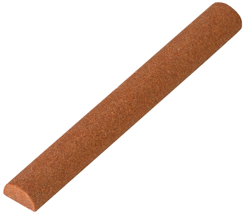 Aluminum Oxide 4" x 1/2" Half-Round File