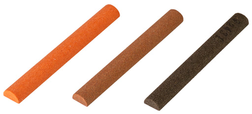 Aluminum Oxide 4" x 1/2" Half-Round File