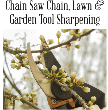 Sharpener's Report Chainsaw, Lawn and Garden Tool Sharpening