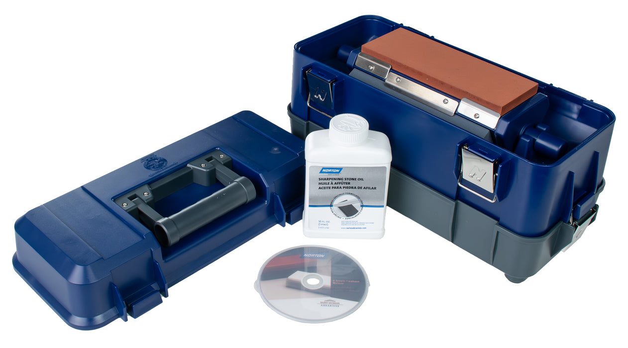 Norton IM83 Portable Oil Stone Sharpening System