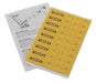 Tormek Profile Labels